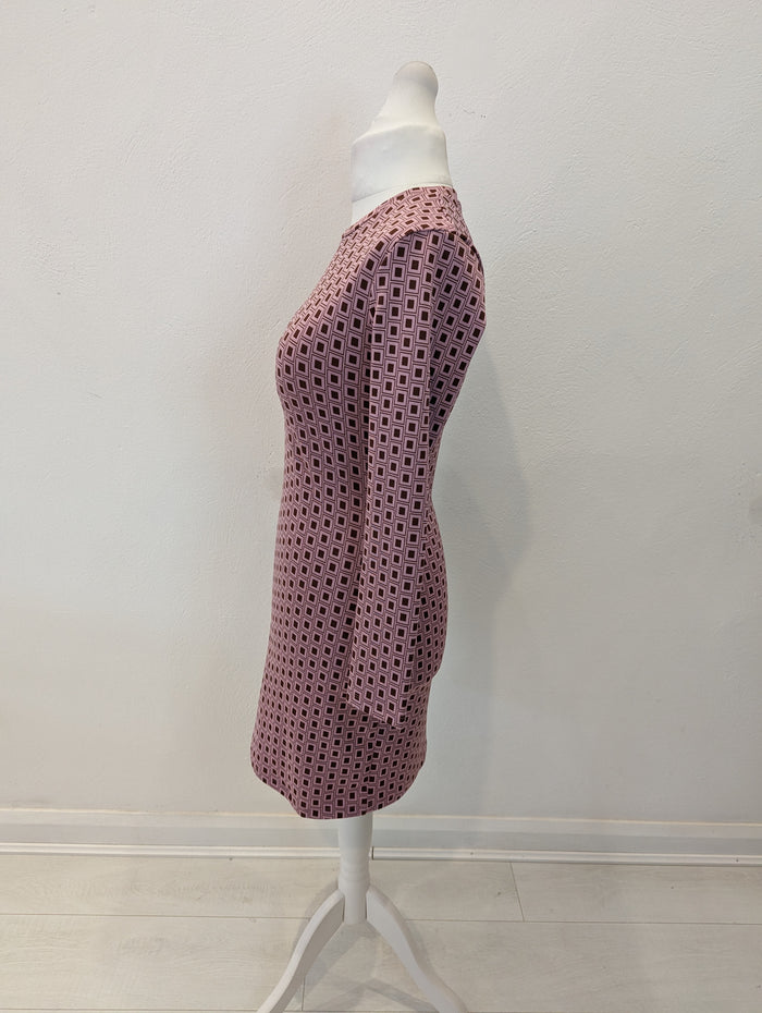 Zara Pink Square Dress L