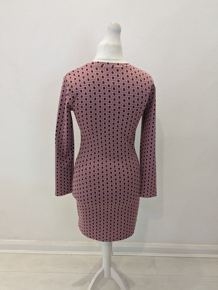 Zara Pink Square Dress L