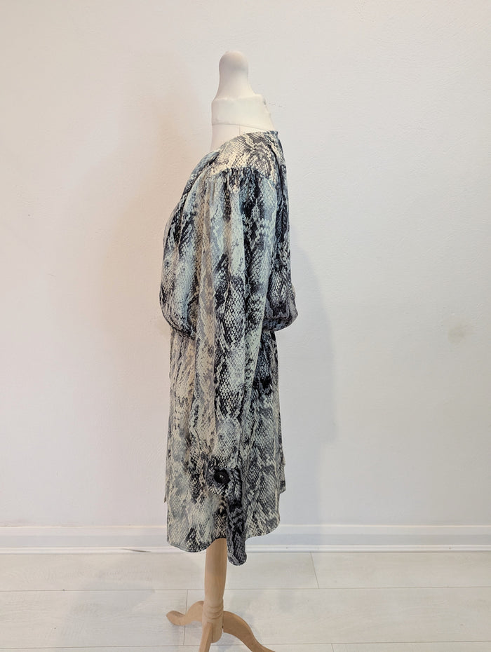 Zara Snake Print Dress M