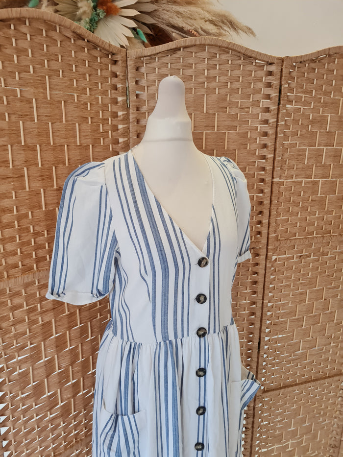 Zara striped dress M