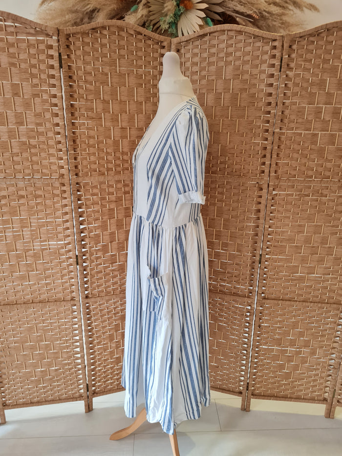 Zara striped dress M