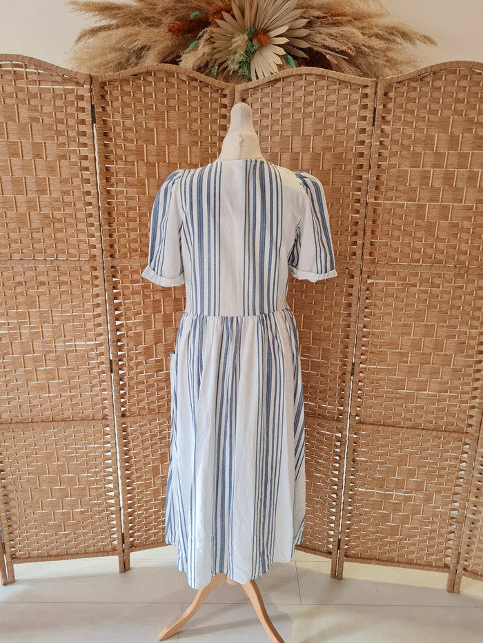 Zara striped dress M