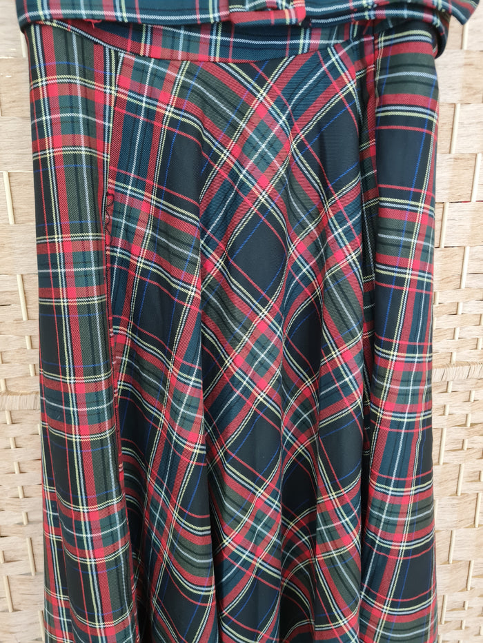 Zara Tartan Skirt L