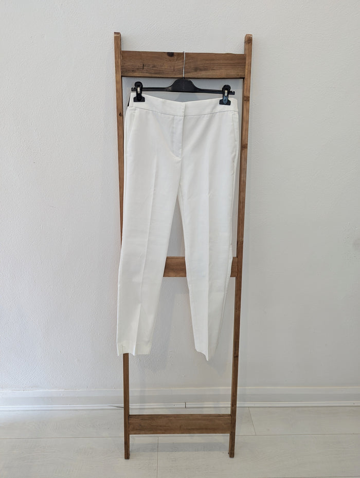Zara White Trousers L RRP £27.99