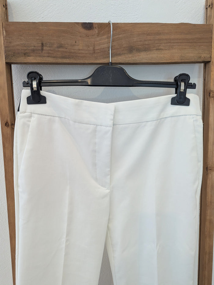 Zara White Trousers L RRP £27.99
