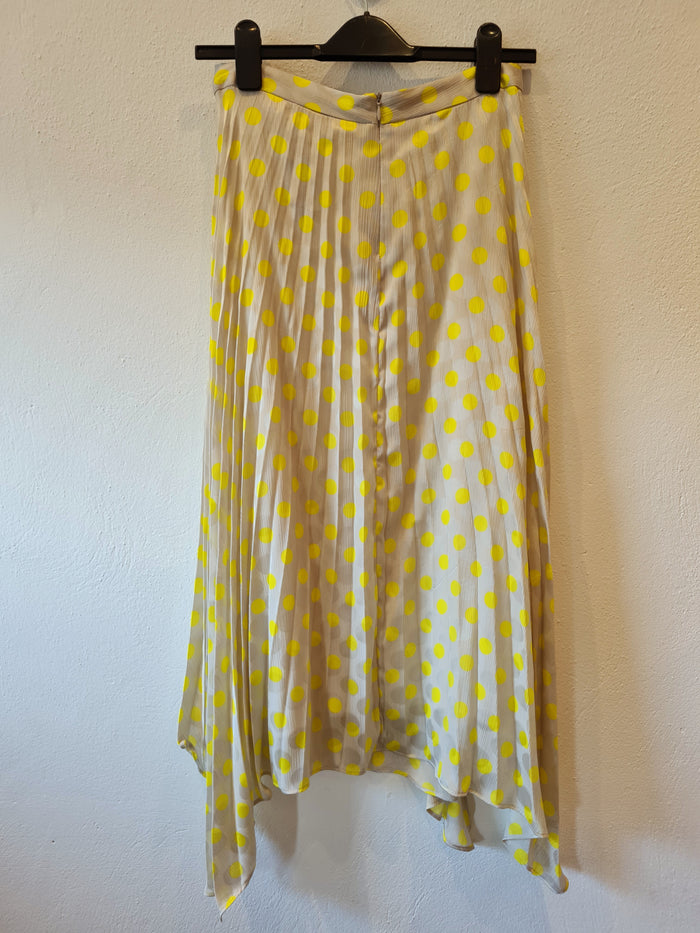 Zara Yellow Spot Skirt M