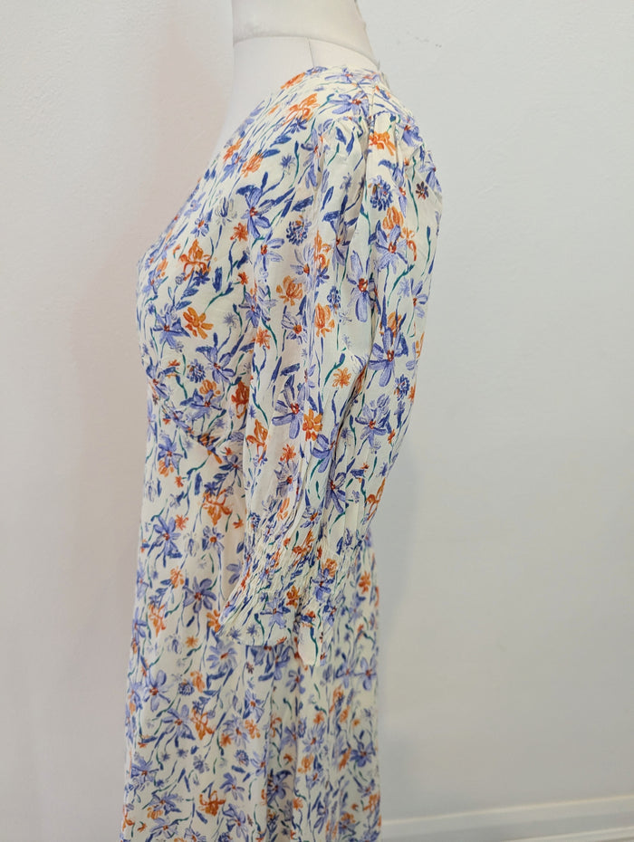 Zibi London Cream Floral Dress 10