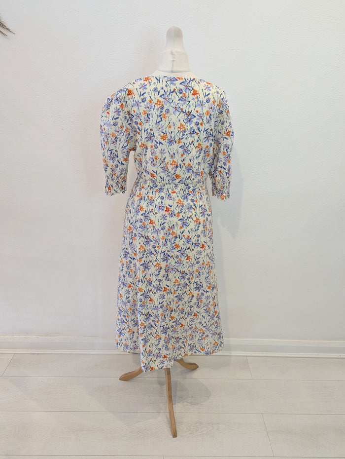 Zibi London Cream Floral Dress 10